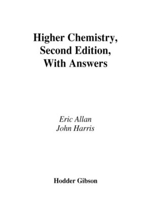 cover image of Higher Chemistry With Answers